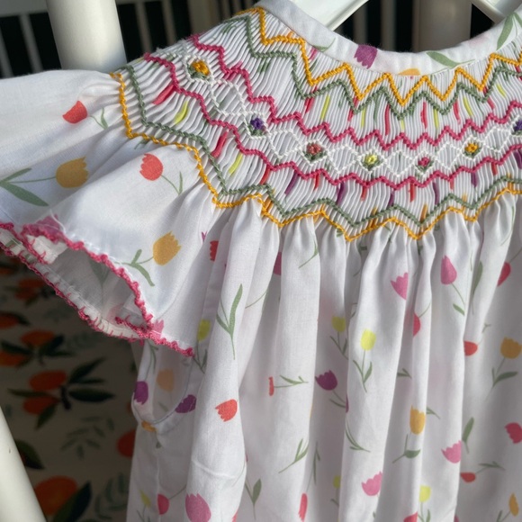 Smocked Tulip Dress - Picture 1 of 4